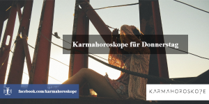Karmahoroskope für Donnerstag 2018-12-13