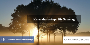 Karmahoroskope für Samstag 2018-12-01